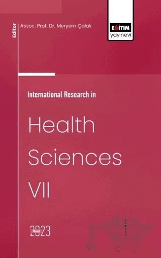 International Research in Health Sciences VII – Kolektif – Eğitim Yayınevi - Bilimsel Eserler kitap kapağı