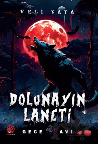 Dolunayın Laneti – Veli Kaya – Kordon Yayınları kitap kapağı