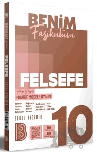 10. Sınıf Felsefe Benim Fasikülüm – Erdal Aydemir – Benim Hocam Yayınları kitap kapağı