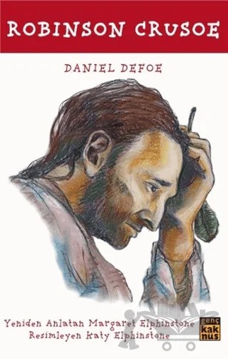 Robinson Crusoe – Daniel Defoe – Kaknüs Genç kitap kapağı