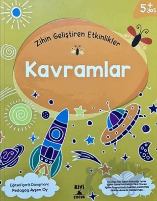 Kivi Zihin Geliştiren Etkinlikler Kavramlar – Kolektif – Kivi Çocuk Yayınları kitap kapağı