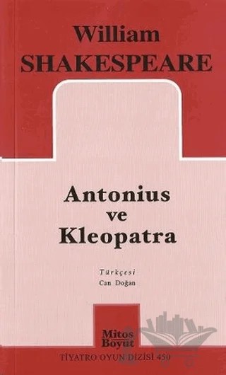 Antonius ve Kleopatra – William Shakespeare – Mitos Boyut Yayınları kitap kapağı