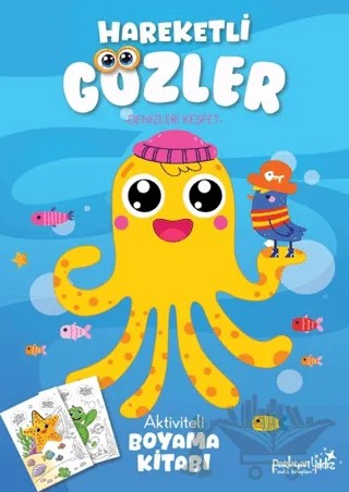 Hareketli Gözler - Denizleri Keşfet – Kolektif – Parlayan Yıldız kitap kapağı