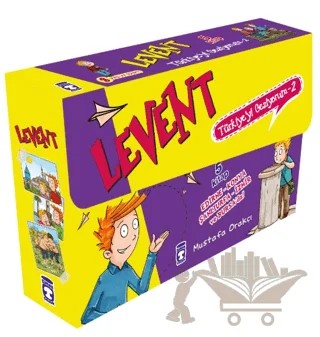Levent Türkiye’yi Geziyorum - 2 (Set) – Mustafa Orakçı – Timaş Çocuk kitap kapağı