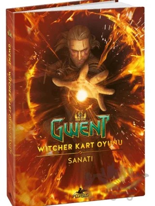 Gwent: Wıtcher Kart Oyunu Sanatı – CD Projekt Red – Pegasus Yayınları kitap kapağı