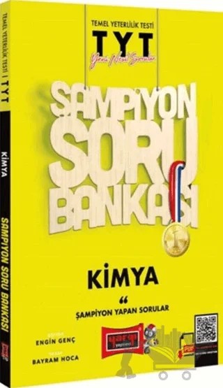 2022 TYT Kimya Şampiyon Soru Bankası – Bayram Hoca – Yargı Yayınevi kitap kapağı