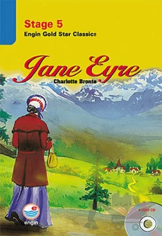 Jane Eyre (Cd'li) - Stage 5 – Charlotte Bronte – Engin Yayınevi kitap kapağı