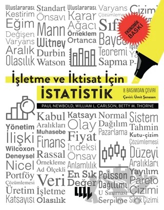 İşletme ve İktisat için İstatistik (Ekonomik Baskı) – Paul Newbold – Literatür Yayıncılık kitap kapağı