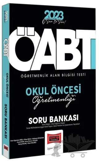 2023 KPSS ÖABT Okul Öncesi Öğretmenliği Tamamı Çözümlü Soru Bankası – Kolektif – Yargı Yayınevi kitap kapağı
