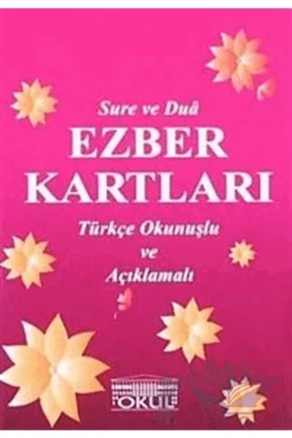 Ezber Kartları - Sureler ve Dualar – Kolektif – Okul Yayınları kitap kapağı