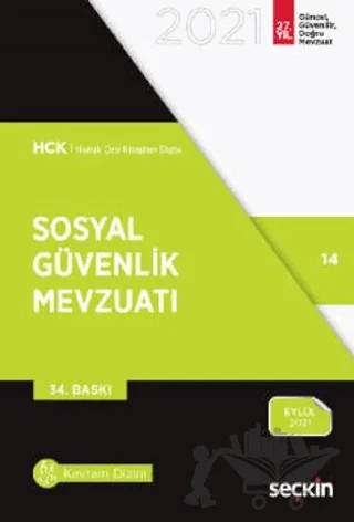 Sosyal Güvenlik Mevzuatı – Kolektif – Seçkin Yayıncılık kitap kapağı