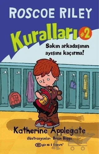 Roscoe Riley Kuralları - 2 – Katherine Applegate – Epsilon Yayınevi kitap kapağı