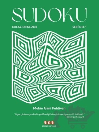 Cep Sudoku 1 – Mekin Gani Pehlivan – BKS Etkinlik Yayınları kitap kapağı