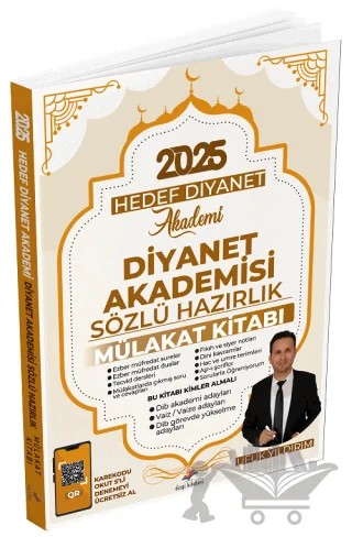 Hedef Diyanet Akademisi Sözlü Hazırlık Mülakat Kitabı – Ufuk Yıldırım – Dizgi Kitap kitap kapağı