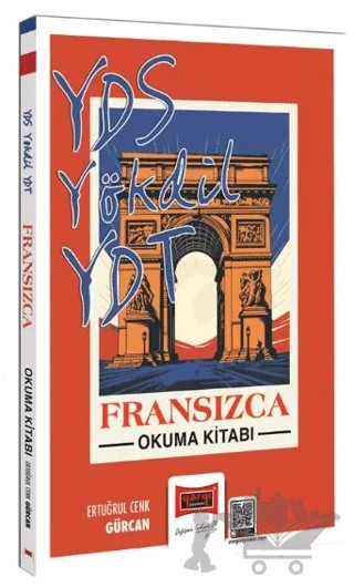 2025 YDS YÖKDİL YDT Fransızca Okuma Kitabı – Ertuğrul Cenk Gürcan – Yargı Yayınevi kitap kapağı