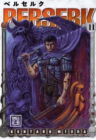Berserk 11 – Kentaro Miura – Athica Yayınları kitap kapağı