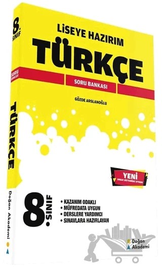 8. Sınıf Türkçe Soru Bankası – Kolektif – Doğan Akademi kitap kapağı