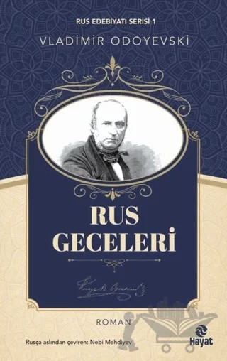 Rus Geceleri – Vladimir Odoyevski – Hayat Yayınları kitap kapağı