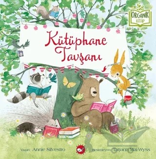 Kütüphane Tavşanı – Annie Silvestro – Beyaz Balina Yayınları kitap kapağı