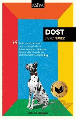 Dost – Sigrid Nunez – Kafka Kitap kitap kapağı