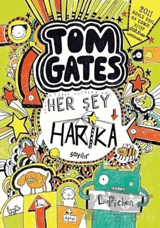 Tom Gates - Her Şey Harika Sayılır (Ciltli) – Liz Pichon – Tudem Yayınları kitap kapağı