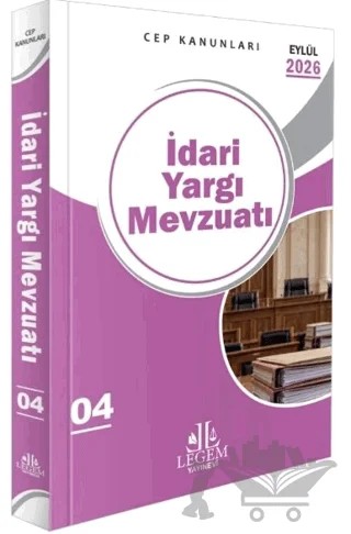 İdari Yargı Mevzuatı – Kolektif – Legem Yayınevi kitap kapağı