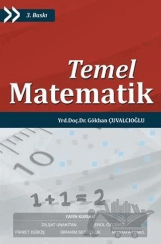 Temel Matematik – Gökhan Çuvalcıoğlu – Murathan Yayınevi kitap kapağı