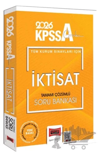 2026 KPSS-A Grubu Tüm Kurum Sınavları İçin İktisat Tamamı Çözümlü Soru Bankası – Kolektif – Yargı Yayınevi kitap kapağı