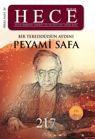Hece Aylık Edebiyat Dergisi Peyami Safa Özel Sayısı Sayı: 29 / 217 (Ciltsiz) – Hece Dergisi kitap kapağı