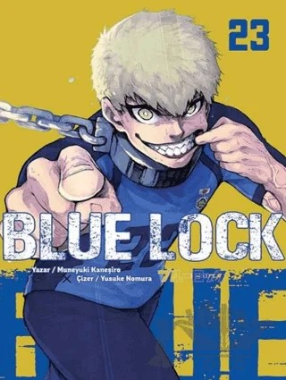 Blue Lock Cilt 23 – Muneyuki Kaneşiro – Komikşeyler Yayıncılık kitap kapağı