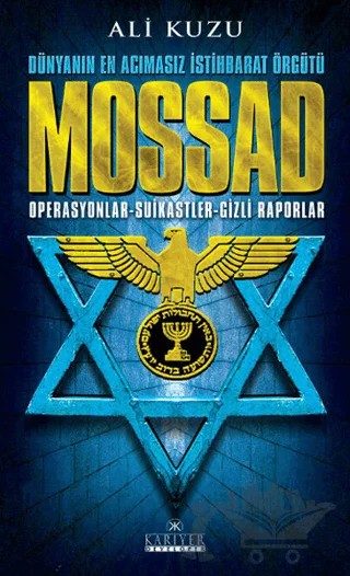 Mossad – Ali Kuzu – Kariyer Yayınları kitap kapağı