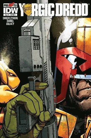 Yargıç Dredd Sayı : 1 - Kapak A – Presstij Kitap kitap kapağı