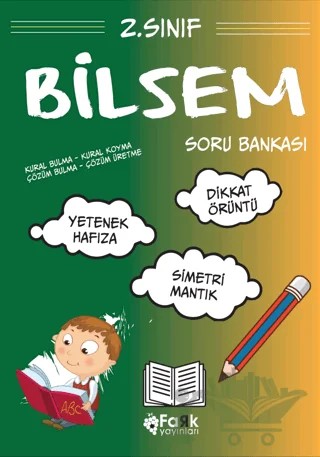 Bilsem 2. Sınıf Soru Bankası – Tacettin Kandemir – Fark Yayınları kitap kapağı
