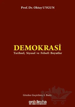Demokrasi – Oktay Uygun – On İki Levha Yayınları kitap kapağı