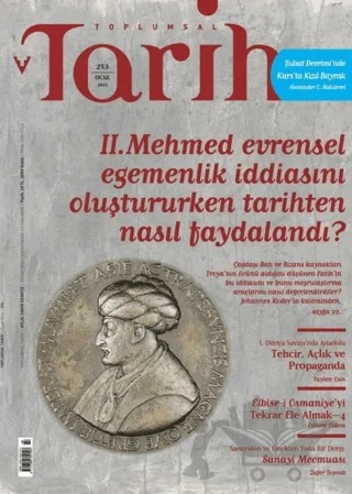 Toplumsal Tarih Dergisi Sayı: 253 Ocak 2015 – Tarih Vakfı Yurt Yayınları - Toplumsal Tarih Dergisi kitap kapağı