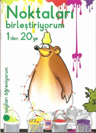 Noktaları Birleştiriyorum 1'den 20'ye – Kolektif – Net Çocuk Yayınları kitap kapağı