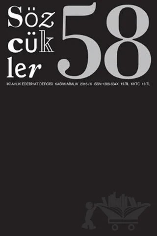 Sözcükler Dergisi Sayı: 58 Kasım-Aralık 2015 – Sözcükler Yayınları kitap kapağı