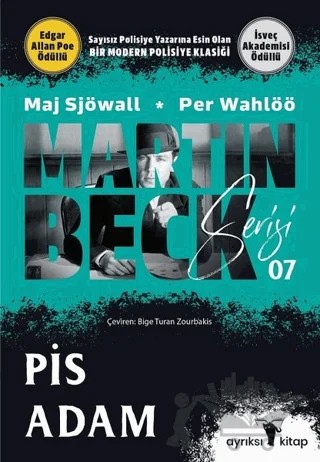 Pis Adam - Martin Beck Serisi 7 – Maj Sjöwall, Per Wahlöö – Ayrıksı Kitap kitap kapağı