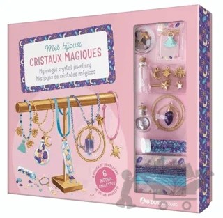 Mücevher Fabrikası - Sihirli Kristal Mücevherlerim – Kolektif – Auzou Toys kitap kapağı
