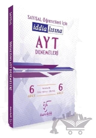AYT 6'lı Deneme Seti - Sayısal – Kolektif – Karekök Yayıncılık kitap kapağı
