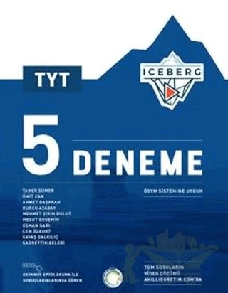 TYT Iceberg 5 Deneme – Kolektif – Okyanus Yayınları kitap kapağı