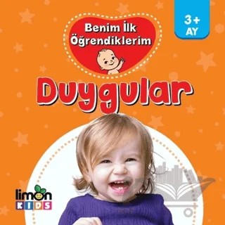 Benim İlk Öğrendiklerim - Duygular – Kolektif – limonKIDS kitap kapağı