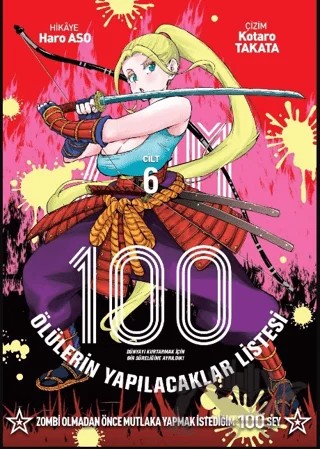 Zom 100 Cilt 6 – Haro Aso – Marmara Çizgi kitap kapağı