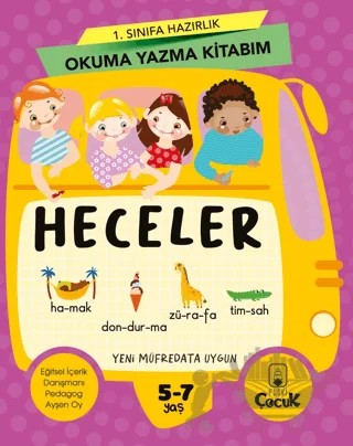 1. Sınıfa Hazırlık Okuma Yazma Kitabım Heceler – Kolektif – Floki Çocuk kitap kapağı