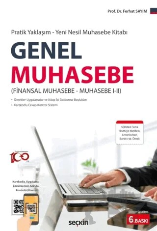 Genel Muhasebe – Ferhat Sayım – Seçkin Yayıncılık kitap kapağı