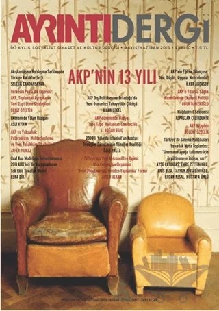 Ayrıntı Dergisi Sayı: 10 Mayıs-Haziran 2015 – Ayrıntı Dergi kitap kapağı
