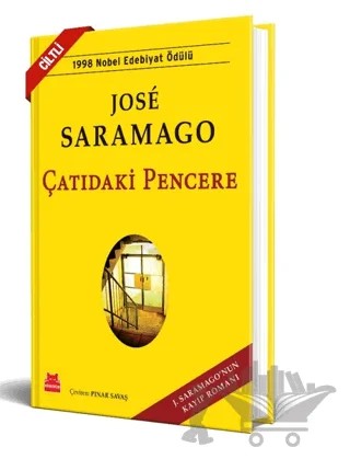 Çatıdaki Pencere – Jose Saramago – Kırmızı Kedi Yayınevi kitap kapağı