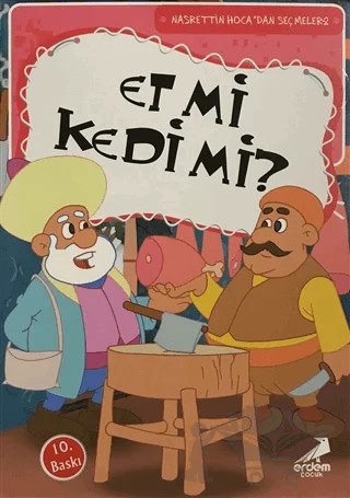 Et Mi Kedi Mi ? – Melike Günyüz – Erdem Çocuk kitap kapağı