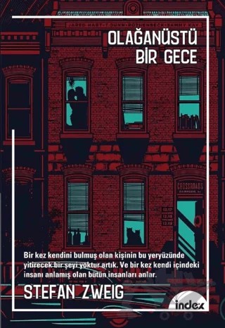 Olağanüstü Bir Gece – Stefan Zweıg – İndex Yayınları kitap kapağı