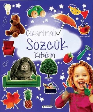 Çıkartmalı Sözcük Kitabım – Kolektif – Civciv kitap kapağı